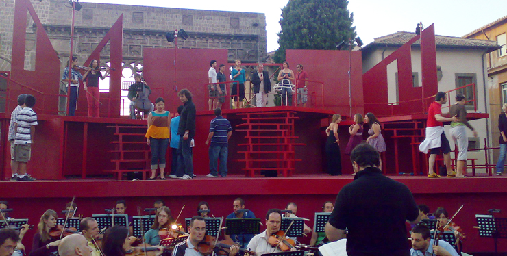 Rehearsing Don Giovanni